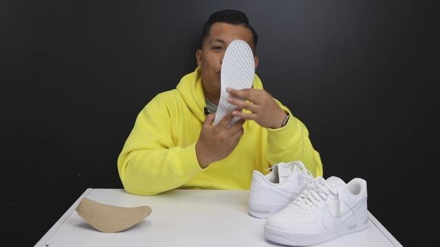 ANOTHER NIKE MASH UP, DOES IT WORK? Nike Air Force 1 React White Review смотреть онлайн