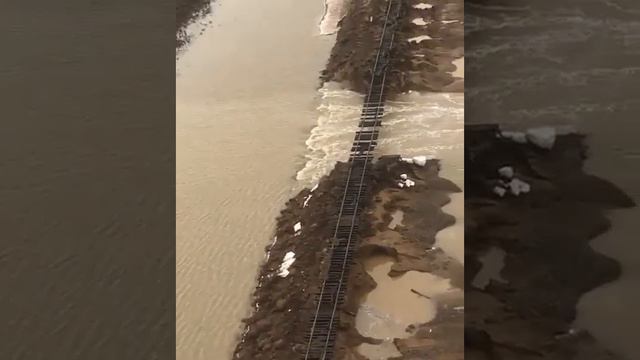Потоп в Караганде вид с вертолета смотреть онлайн