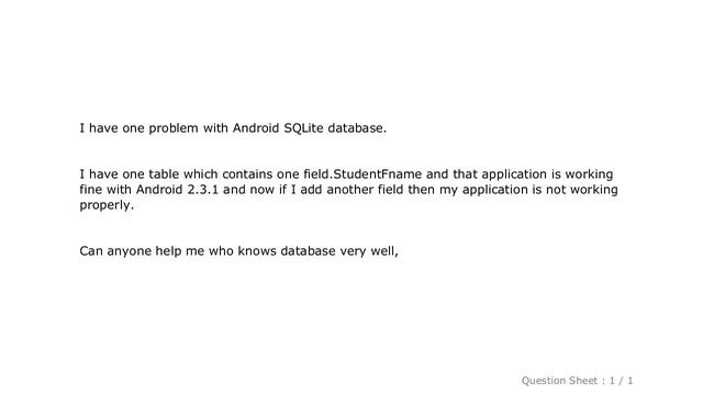 Android : How to add new Column to Android SQLite Database? смотреть онлайн