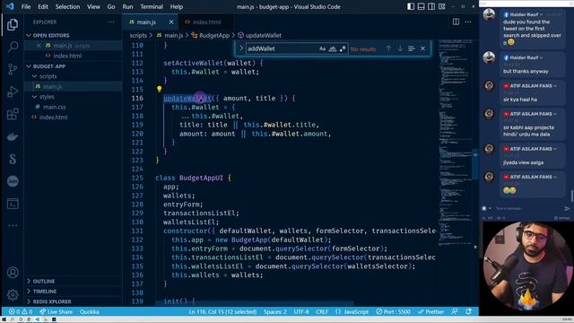 Big Announcements | JavaScript OOP Budget App смотреть онлайн