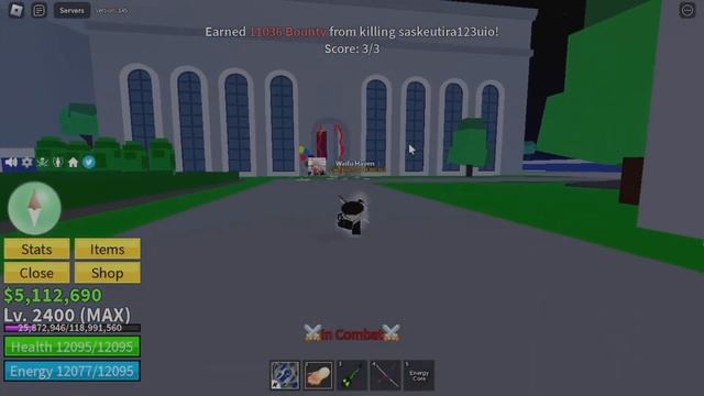 The most OVERPOWERED combo | Roblox Blox Fruits смотреть онлайн