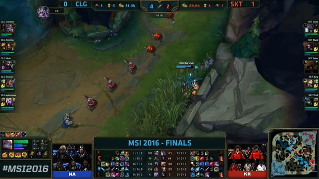 CLG Vs SKT - Финал, Игра 2