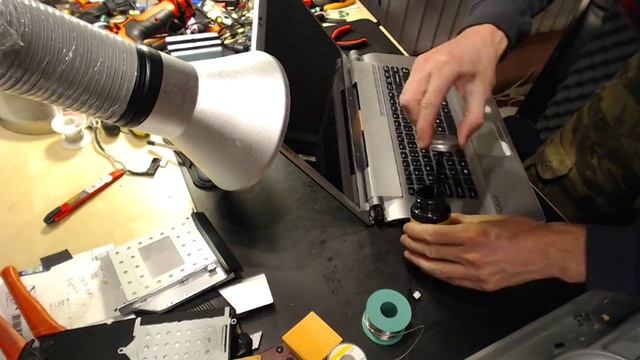 Sony Vaio pcg-3j1L vgn-fw510f vgn-fw series Laptop Power Jack Repair two pins connector loose смотреть онлайн