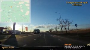 Волгоград - Ставрополь - Архыз. С КАРТОЙ!! Февраль 2021г. Трассы Р-221; Р-216; А155; А156.
