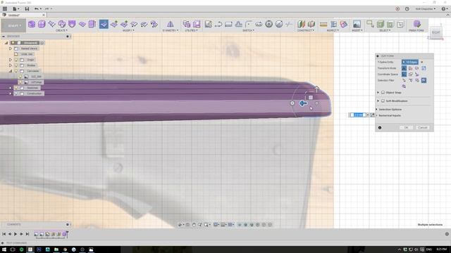 16 - Basic Shape Fusion 360  (создание базовых форм в моделирование оружия)