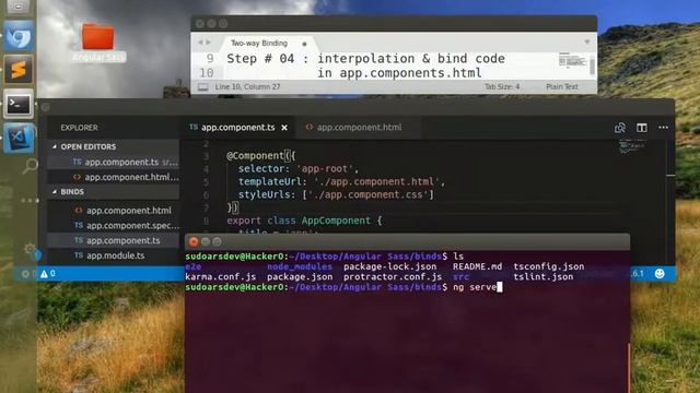 How to implement two-way binding in Angular 5 ? смотреть онлайн