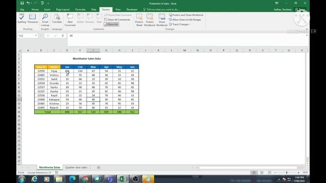 How to protect data in excel | protect sheet | Protect excel workbook | data protection смотреть онлайн