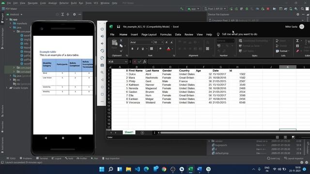 Android Studio - File converter application смотреть онлайн