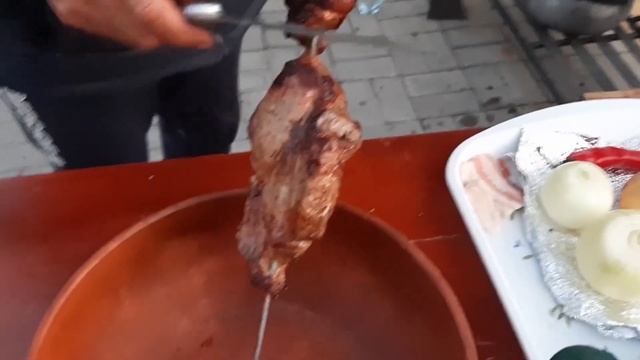 АРМЯНСКИЙ ШАШЛЫК, как приготовить. Рецепт приготовления. Мясо шеи в сладкой глазури. смотреть онлайн