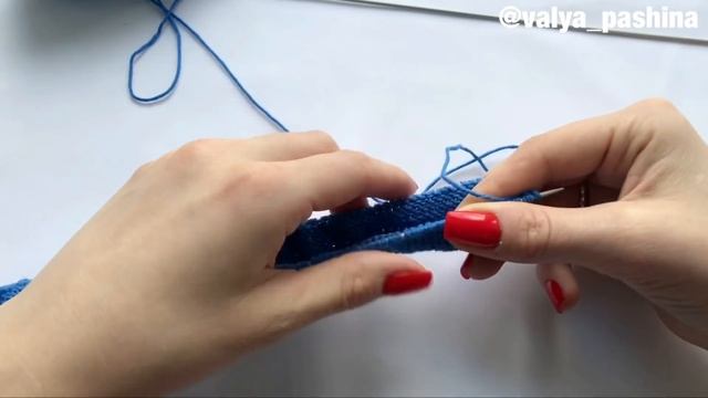 Вязанное платье Поп-Арт / Летнее платье из хлопка спицами / Описание смотреть онлайн