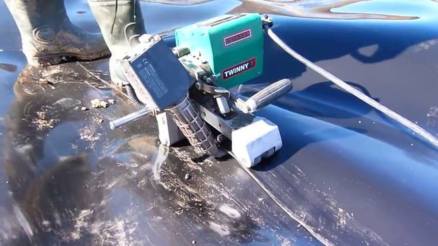 сварка геомембраны