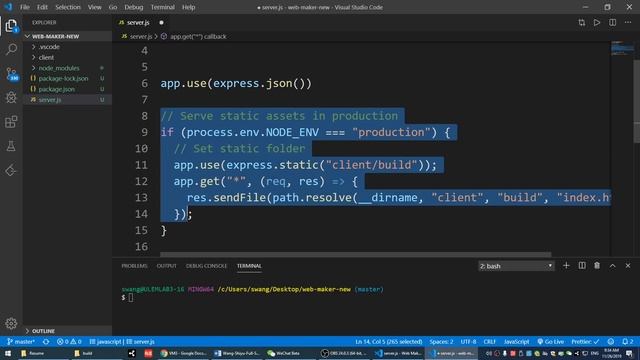 Create Node.js Application & Deploy on Heroku смотреть онлайн