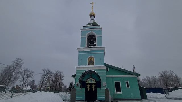 ЭЗ-10 Красный звон, с. Карамышево, храм Иоанна Кронштадтского смотреть онлайн