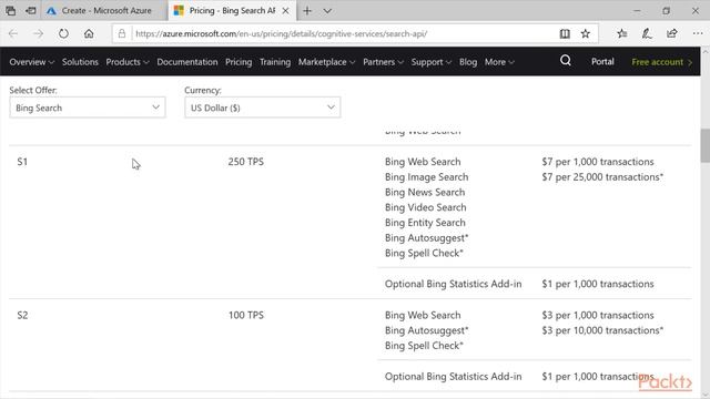 Implementing Azure: Provide Search Results Using Bing Web Search API | packtpub.com смотреть онлайн