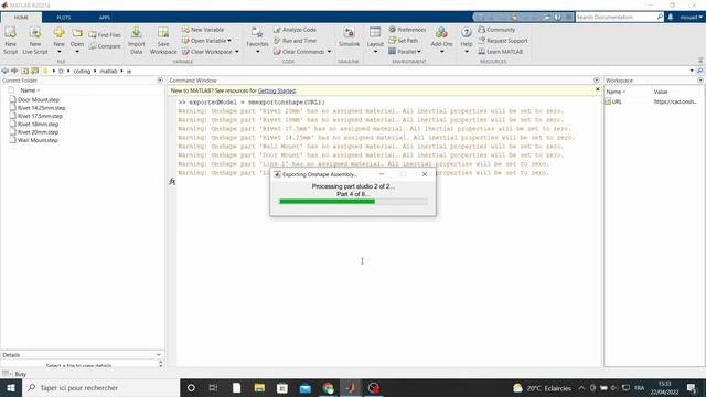 Import Free 3D models to Simulink from Onshape website смотреть онлайн