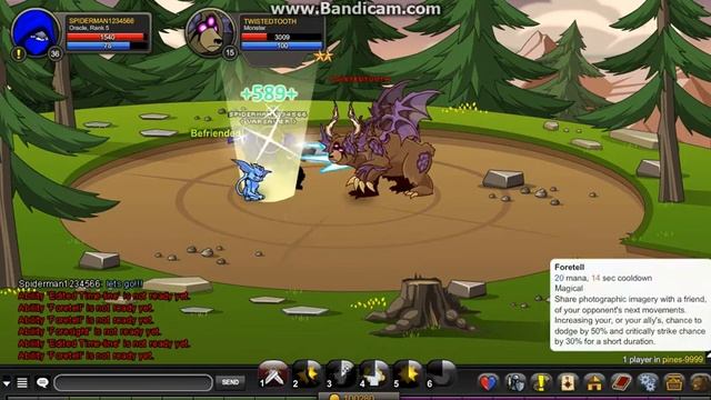Adventure Quest Worlds: Ep:6= Soloing Twistedtooth in pines (Oracle Class) смотреть онлайн