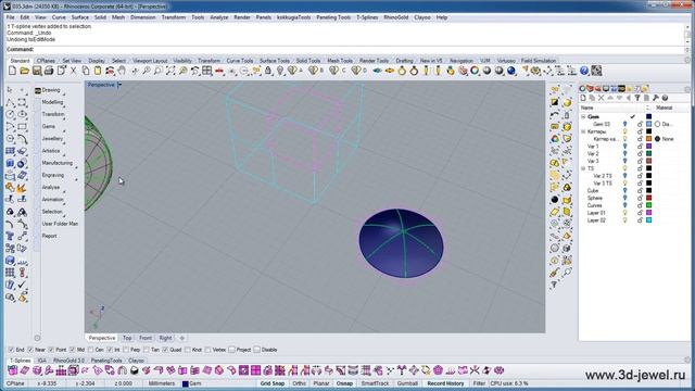 Чудеса симметрии в T Splines. Часть 1. Супер симметрия на игральной кости