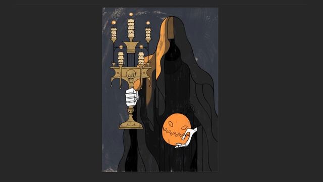 Gothic Halloween Poster - Timelapse смотреть онлайн