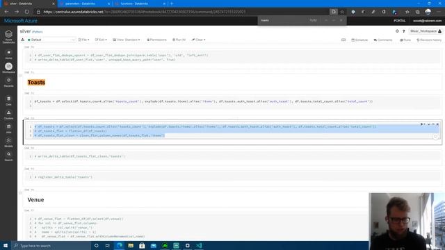 Databricks Live - Episode 15 - 9.2.20 - Debugging Complex Databricks Code смотреть онлайн