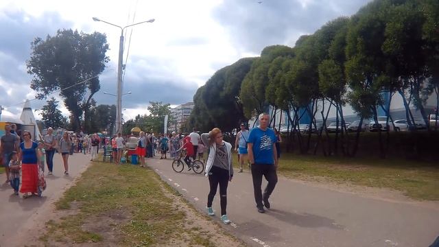 Иваново. День города 2016. Набережная СГ. смотреть онлайн
