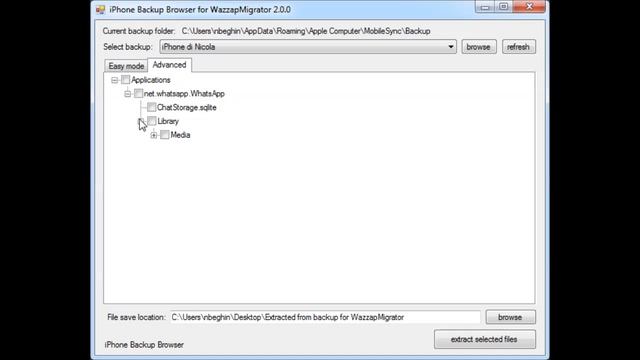 WazzapMigrator - How to extract ChatStorage.sqlite with iPhone Backup Browser смотреть онлайн