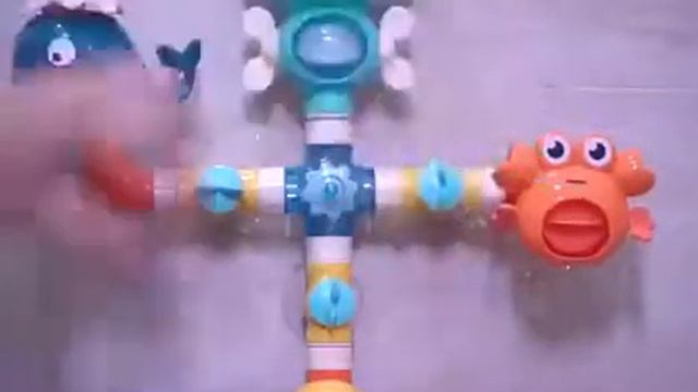 bath toys pipeline water spray shower game video смотреть онлайн