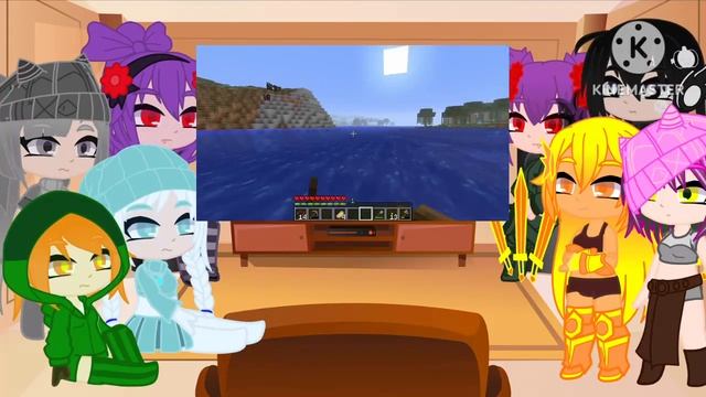 Mob Talker React to Minecraft Creepypasta | THAT THING смотреть онлайн