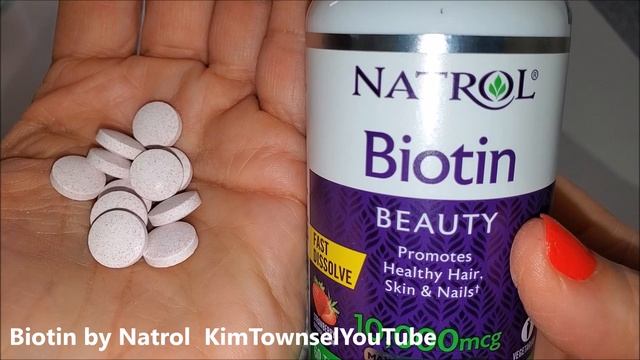 Biotin by Natrol | Improve Hair and Nails | Quick Dissolve Strawberry смотреть онлайн