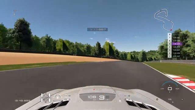 Gts Brands Hatch Mercedes-Benz SLS AMG '10 смотреть онлайн
