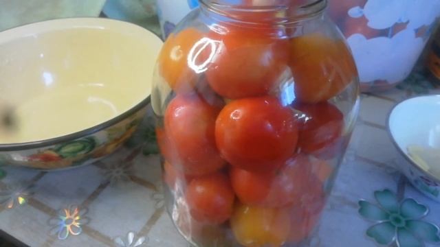 ?Томаты с чесноком без уксуса на зиму. смотреть онлайн