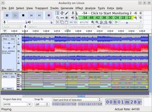 Продвинутый звуковой редактор Audacity