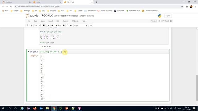 ROC Curve and AUC Explained in Python From Scratch смотреть онлайн