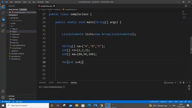 Create multiple objects in java using 2 ways | Multiple objects of a class using for loop and list смотреть онлайн