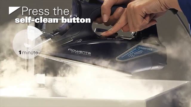 Rowenta Tip: How do I clean my steam iron? смотреть онлайн
