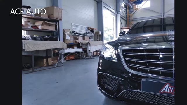 BENZ S CLASS W222 S65 AMG ST FULL CONVERSION смотреть онлайн