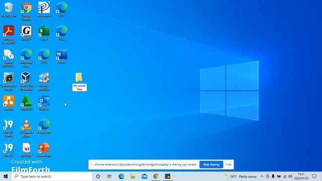 How to create a folder in Windows, move a folder and rename a file смотреть онлайн