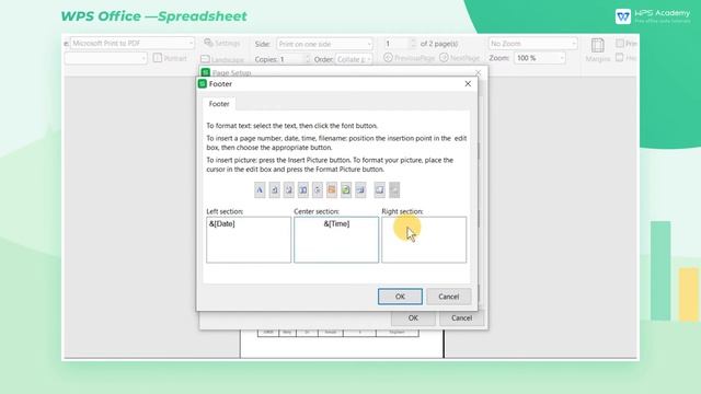 [WPS Academy] 1.0.3 Excel:How can we set header and footer смотреть онлайн