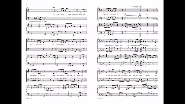 Gathered in God's Love (SATB) - Stan Pethel смотреть онлайн