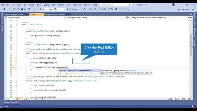 Simple steps for swagger documentation implementation in WebAPI смотреть онлайн