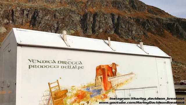 Harley-Davidson Breakout Rideout To Gotthardpass 21.10.17