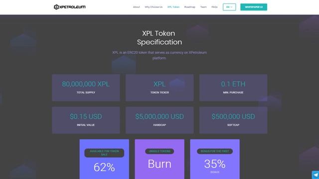 XPetroleum (XPL) Обзор от ICO Каталог смотреть онлайн
