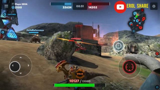 DINO SQUAD:TPS Dinosaur Shooter gameplay to ios and android. смотреть онлайн