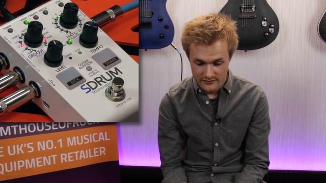 Digitech SDRUM Strummable Drum Machine - Demo & Tutorial смотреть онлайн