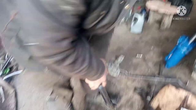 Ремонт переднего моста трактора МТЗ 82. Ремонт гидроцилиндра. смотреть онлайн