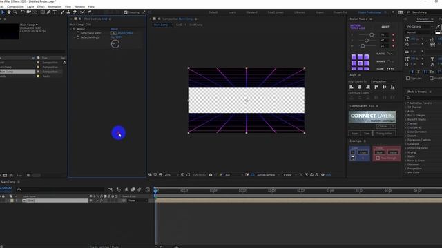 How to Animate Tutorial ❤ Create a Retro 3D Grid Wave ❤ After Effects Tutorial 2020 смотреть онлайн