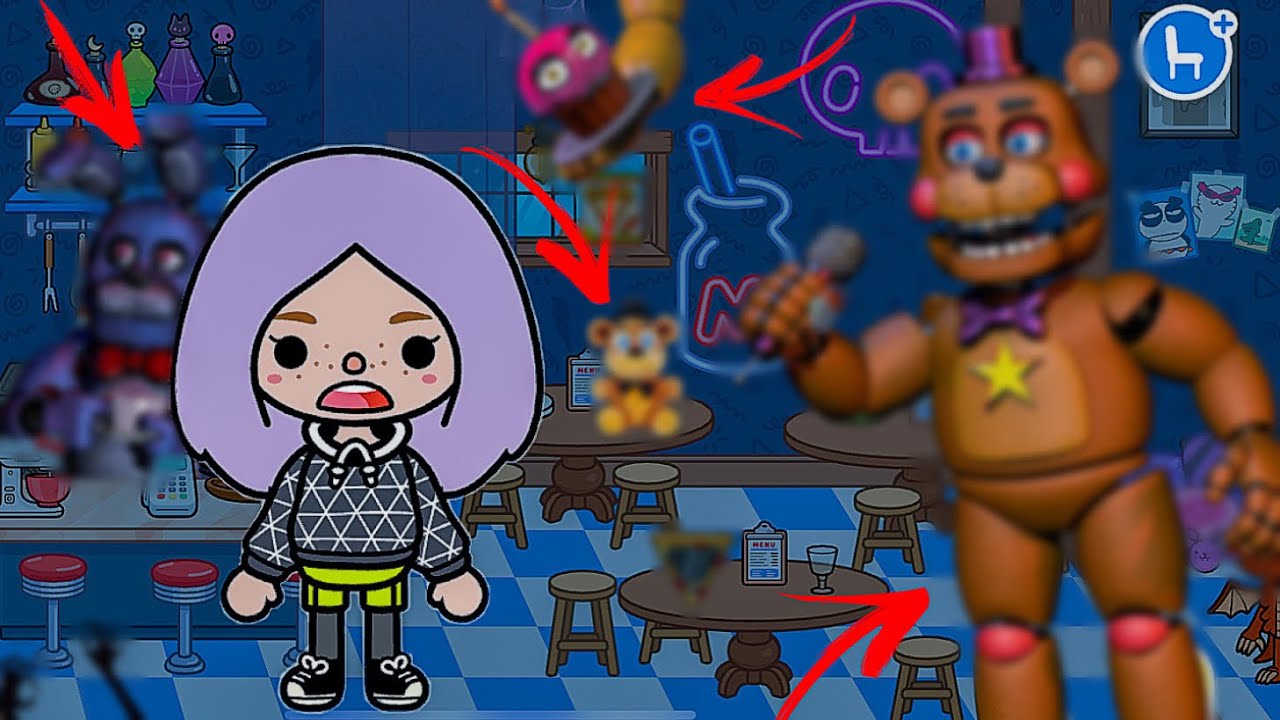 ПИЦЦЕРИЯ МИШКИ ФРЕДДИ В ТОКА БОКА // обустройство тока бока смотреть онлайн