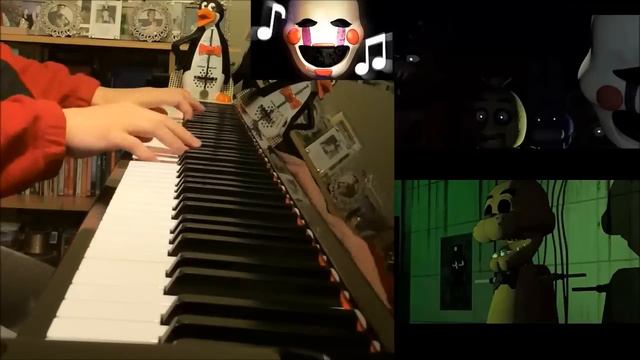 THE PUPPET SONG - Five Nights at Freddy's [TryHardNinja] (Advanced Piano Cover) + 10,000 Subs смотреть онлайн