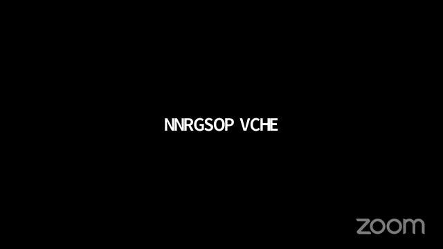 NNRGSOP VCHE's Zoom Meeting смотреть онлайн