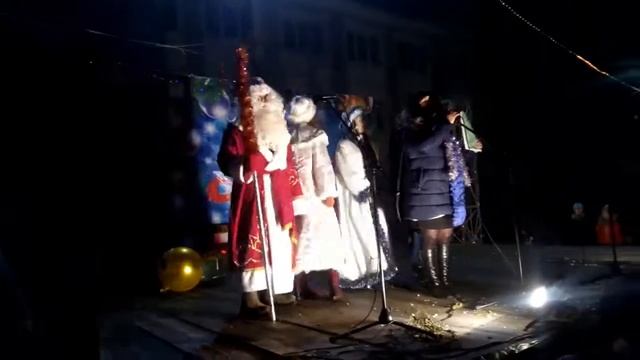 Новохоперск встречает Новый 2018 год!!! смотреть онлайн
