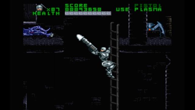 Super Nintendo (Snes) 16-bit Robocop VS Terminator Stage 6 (Terminator Outpost)